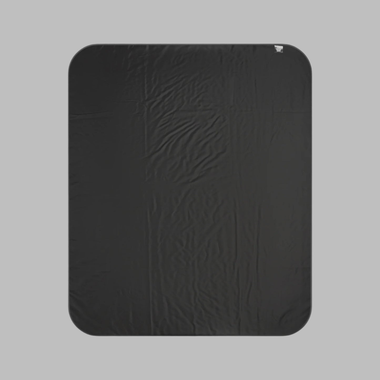 Polynesian-Inspired Floral Picnic Mat β Island Elegant Blanket back view