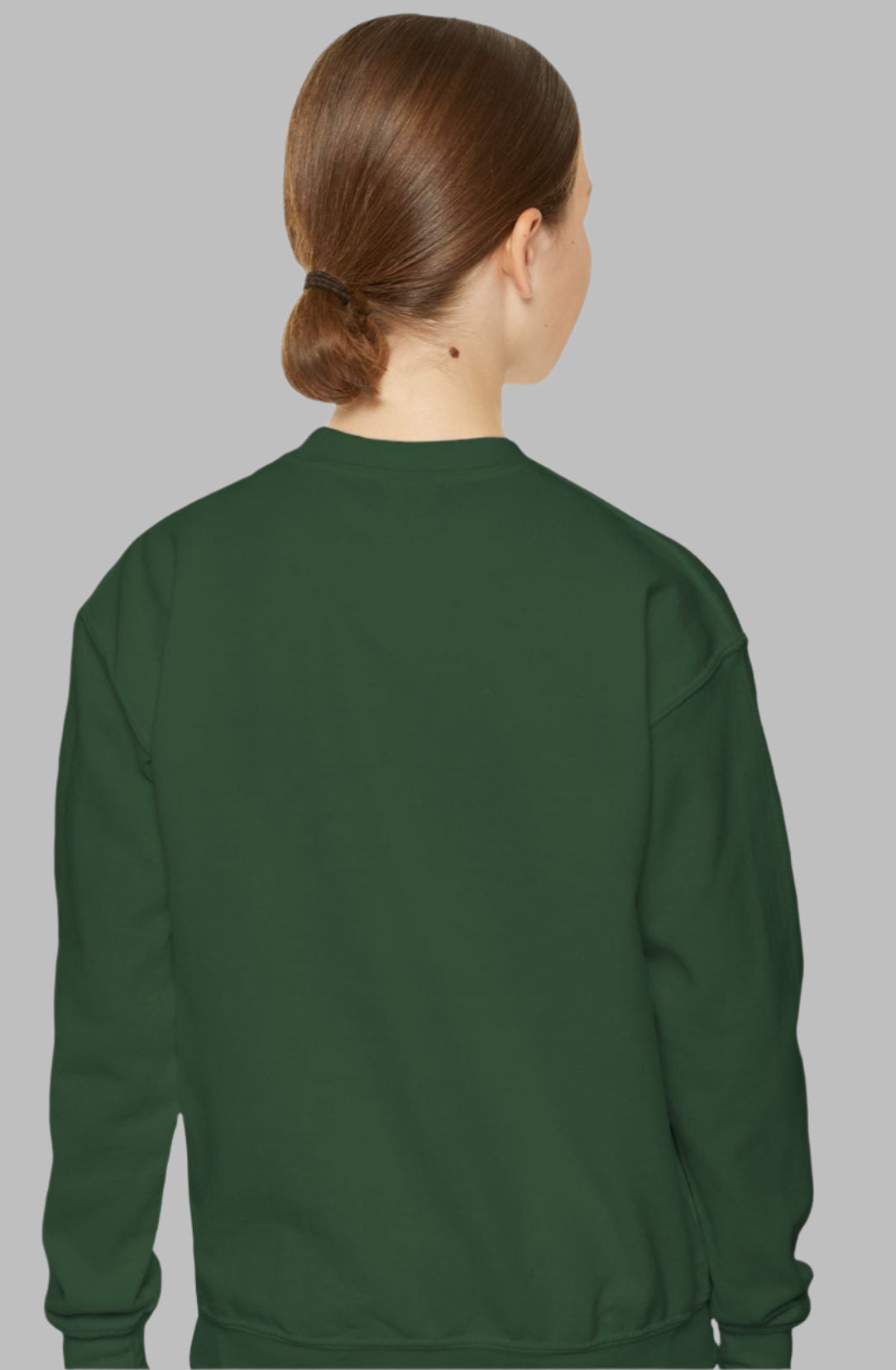 Polynesian-Inspired Graphic Sweatshirt back view