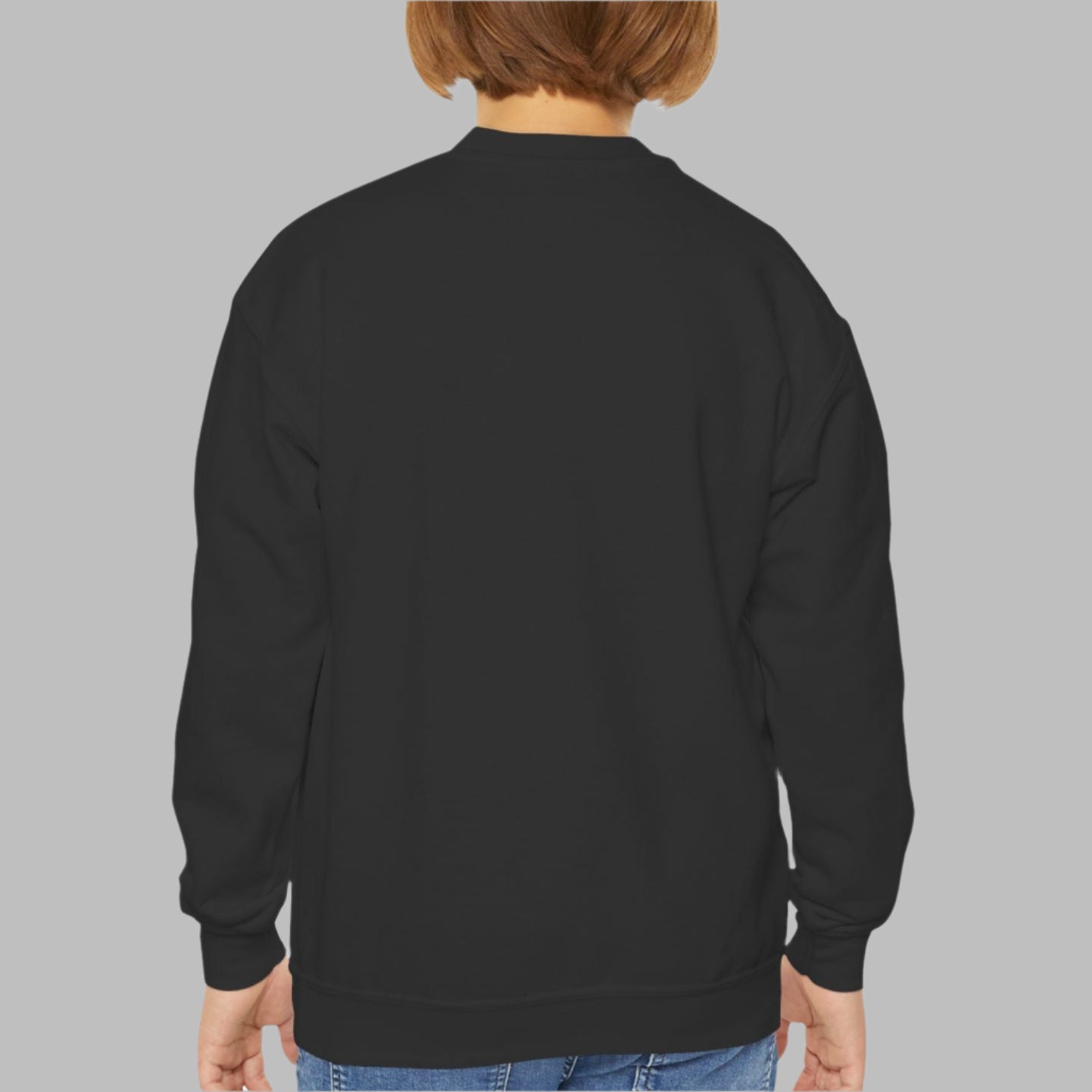Kart Kings – Modern Polynesian Go-Kart Youth Sweatshirt back view