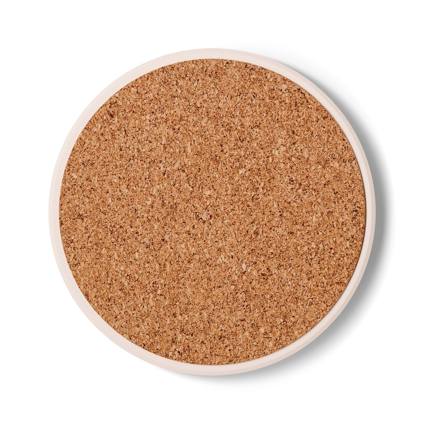 Polynesian-Inspired Ceramic Coaster Set bottom view