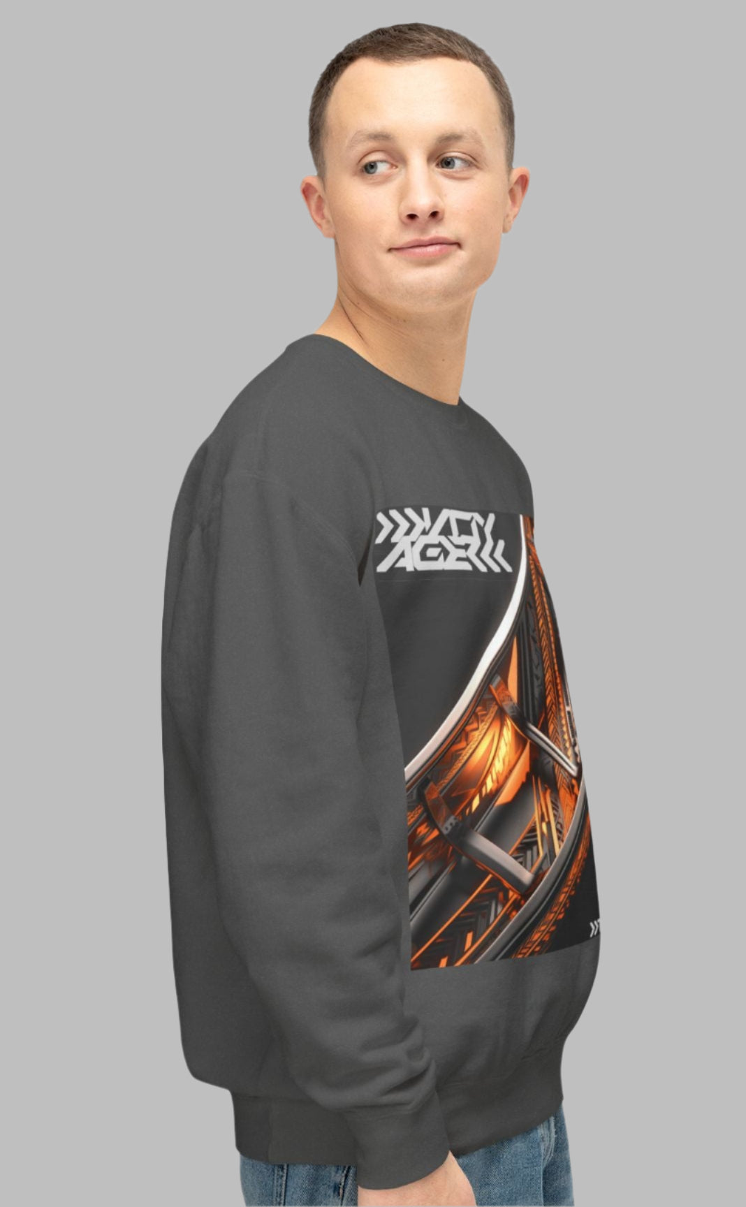 Wayfinder Spirit Canoe Sweater – Polynesian-Inspired Cultural Pullover side view