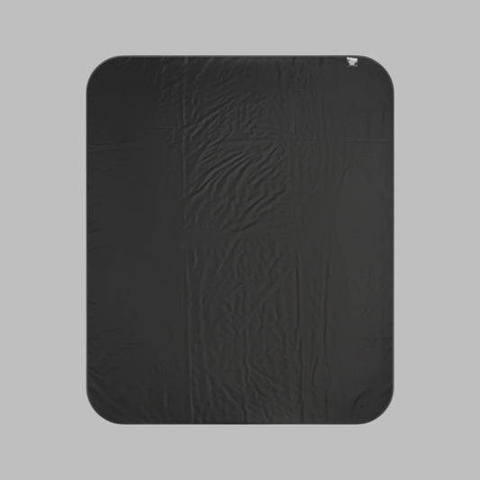 Polynesian-Inspired Floral Picnic Mat – Island Elegant Blanket back view