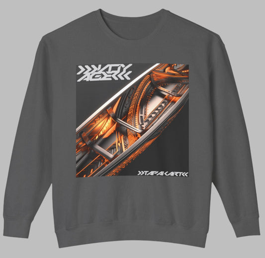 Wayfinder Spirit Canoe Sweater – Polynesian-Inspired Cultural Pullover front view