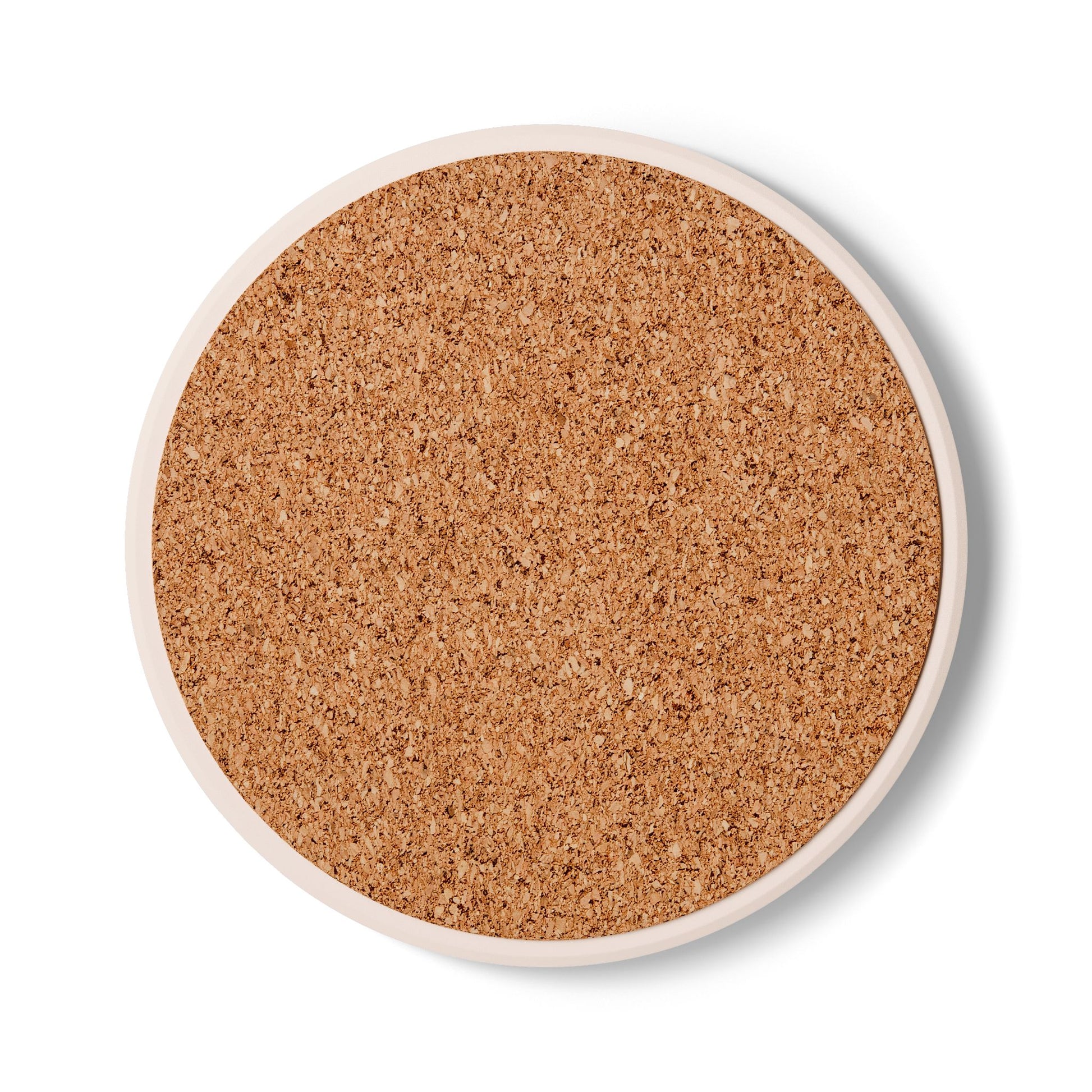 Polynesian-Inspired Ceramic Coaster Set bottom view